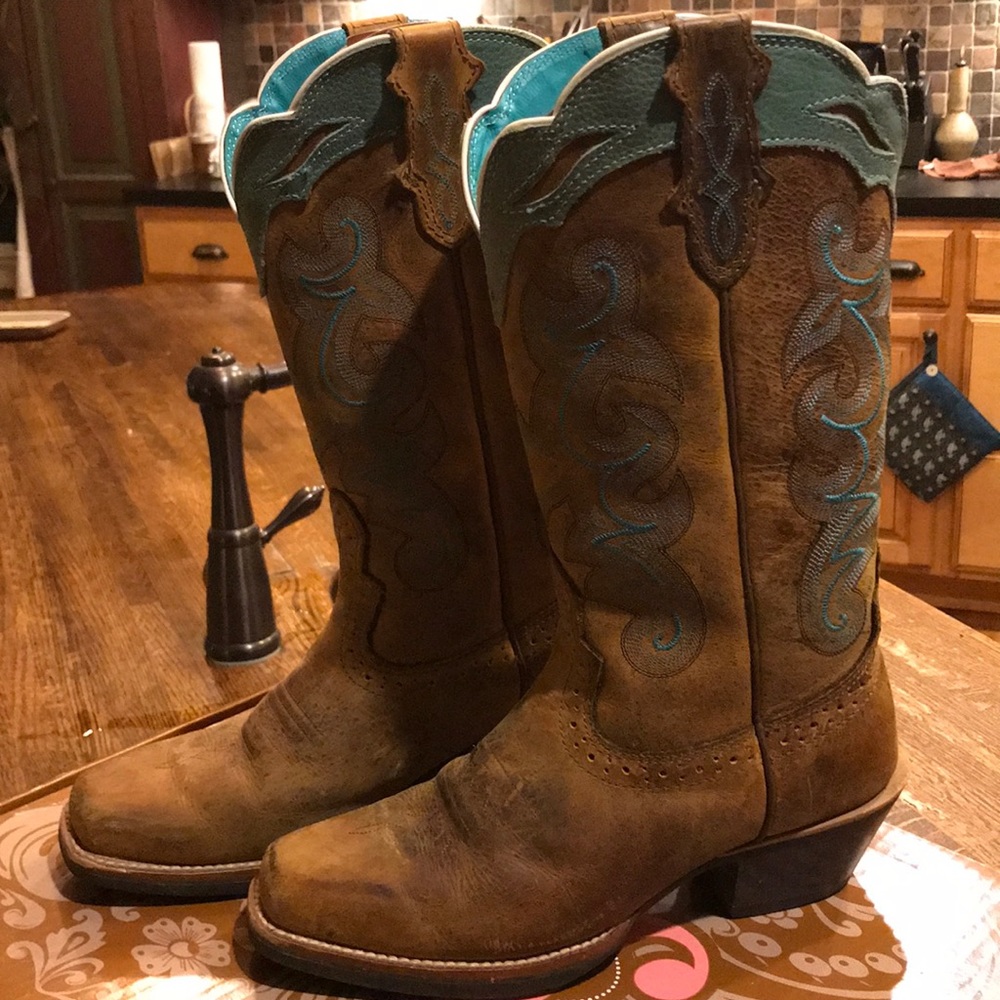 Justin ladies western boots